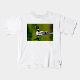 Common Loon Kids T-Shirt